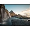 Waterfalls in Close-Up at Kirkjufell, Iceland by Wiberg